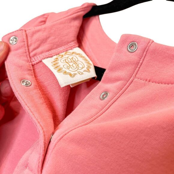 The Beaufort Bonnet Company TBBC Eliza Bow Pink Appliqué Dress Size 10 - Picture 6 of 7